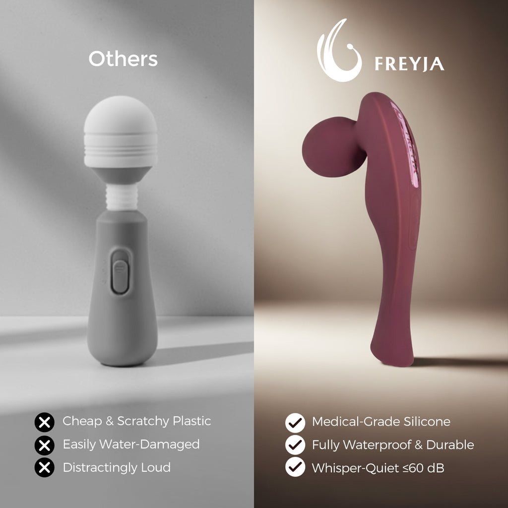 FREYJA Wand Vibrator for Women - Viva Magenta