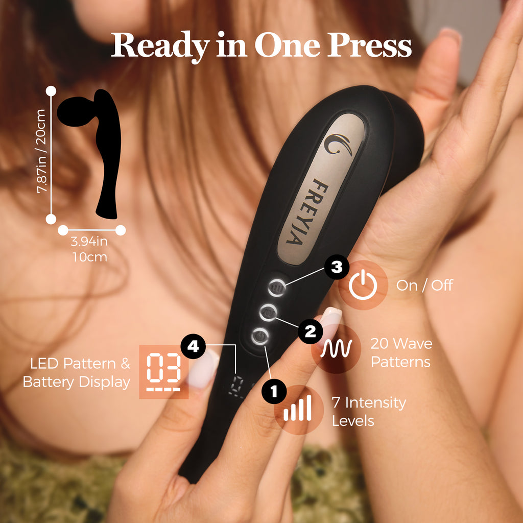 FREYJA Wand Vibrator for Women - Night Dark